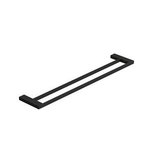 Vela C Badhanddoekhouder Dubbel Mat.Zw