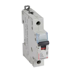 Installatieautomaat DX³ 6000A/10kA 1-polig D-karakteristiek 4A