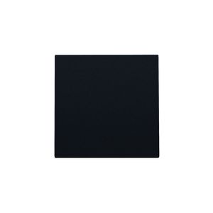 Afwerkingsset kabeluitvoer blindplaat trekontlasting black