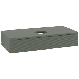 Wastafelonderkast Antao 1000x190x500mm L.Green Matt Lacquer K09150HL