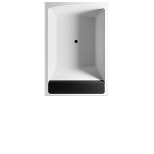 Ligbad Savona 190x130cm hooglans wit excl. badpoten