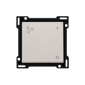 Afwerkingsset mechanisch gecontr. ventilatiebed. L.grey