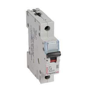 Installatieautomaat DX³ 6000A/10kA 1-polig C-karakteristiek 4A