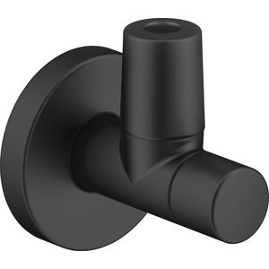 Design hoekstopkraan  zwart mat
