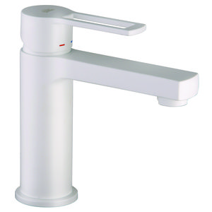 Wastafelmengkraan RINGO 1-hendel sprong 120mm chroom.