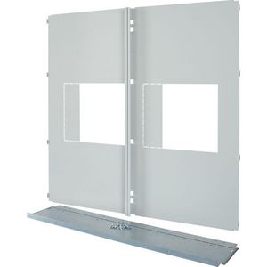 Frontplaat voor 2x NZM4 HxB= 700 x 800mm