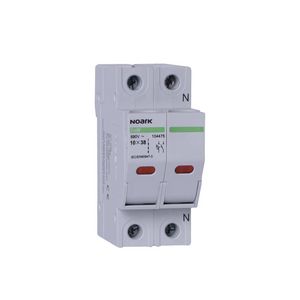 Zekeringhouder voor zekering 10x38mm 1P 32A