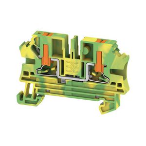 Aardklem PE PUSH IN groen/geel 4mm² 1000V 2847740000 VVE=50