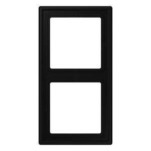 Afdekraam grafiet zwart 2-voudig LS-ZERO