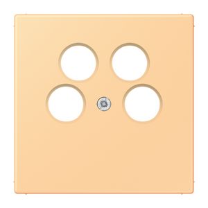 Afdekking SAT/TV 4-gats Ankaro LC4320P