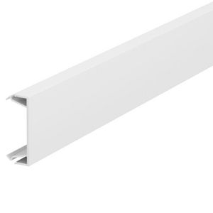 Lengte a 2m. Dekselpid 45 45mm polyvinylchlorid puur wit
