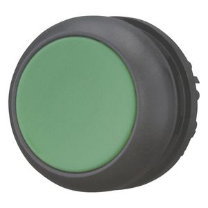 Drukknop vlak groen terugverend M22S-D-G VVE=10