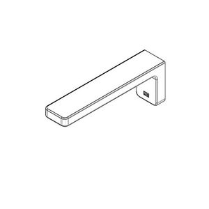 Uitloop 48x79,5x223,5mm chr
