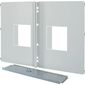 Frontplaat voor 2x NZM3 HxB= 500 x 600mm