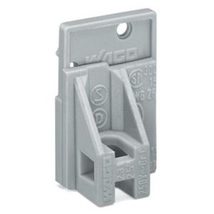 Afsluitplaat opklikbaar 1,5mm grijs 741-906 VVE=100