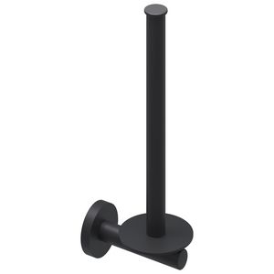 Reserverolhouder wand 2 rollen mat zwart
