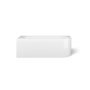 Hoekbad Cool Corner 170x70cm glans wit links