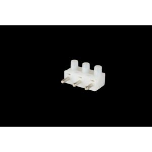 Steker inbouw 3-polig male naturel (AC160 ST/ 3) VVE=200