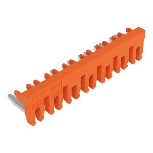 Schakelbrug 7-voudig geisoleerd oranje VVE=10