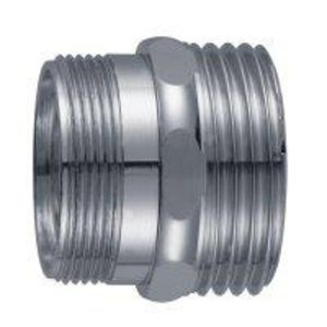 Verloopnippel M24x3/4" chroom messing bt.x bt.