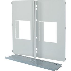 Frontplaat voor 2x NZM3 HxB= 500 x 600mm
