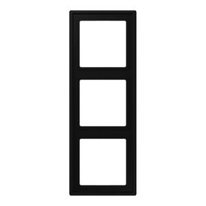 Afdekraam grafiet zwart 3-voudig LS-ZERO