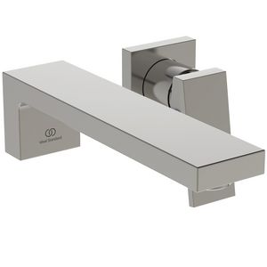 Wandmengkraan 5l/min m. uitloop 230mm 2 opbouw silver storm (rvs-look) Extra
