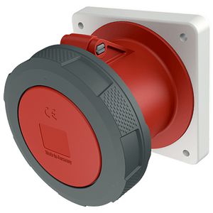 Inbouwwandcontactdoos 125A 4-polig  6H 400V IP67