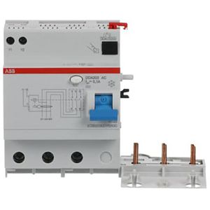 Differentieelblok DDA200 3P 63A 100mA Type AC