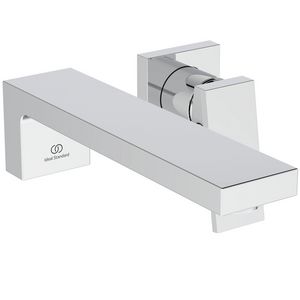 Wandmengkraan 5l/min m. uitloop 230mm 2 opbouwdelen chroom Extra