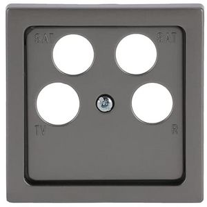 Centraalplaat 50 x 50 Ankaro antenne pure-rvs (1743/10-04-866)