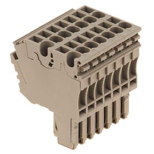 Plug Plug-in d.beige 2.5mm2 24 A 500 V 1815790000 VVE=20