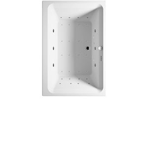 Whirlpool Castello Rihopool 180x120cm systeem JOY rechts hoogglans wit