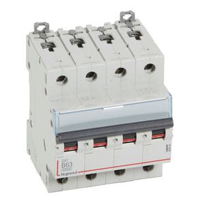 Installatieautomaat DX³ 6000A/10kA 4-polig B-karakteristiek 63