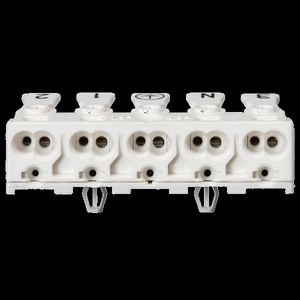 Lichtklem 5-polig wit (AC LK 980-01 RZ/5) VVE=500