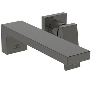 Wandmengkraan 5l/min m. uitloop 230mm 2 opbouw magnetic grey Extra