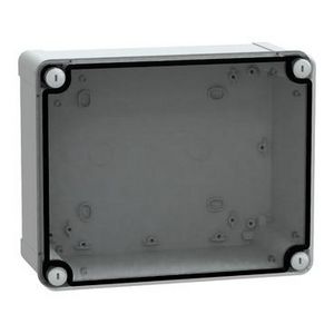 Doos ABS + transp. deksel 241x191x128mm IP66 / IK07 TBS/TBP