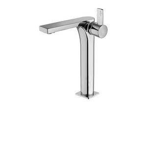 Verhoogde ROCK wastafelmengkraan met push-open plug 1.1/4" RO081KCR chroom