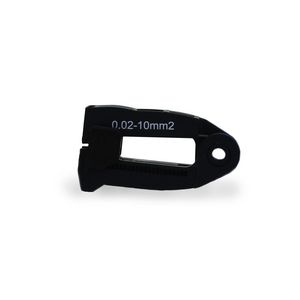 Reserve recht mes cassette 0.02-10mm² voorzien lengtestop