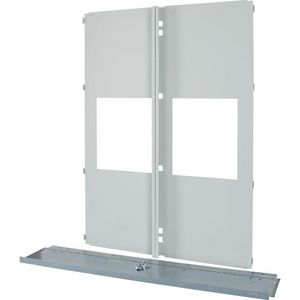 Frontplaat voor 2x PDE4 HxB= 700 x 600mm