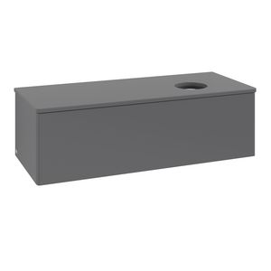 Wastafelonderkast Antao 1200x360x500mm Antr. Matt Lacquer L34010GK
