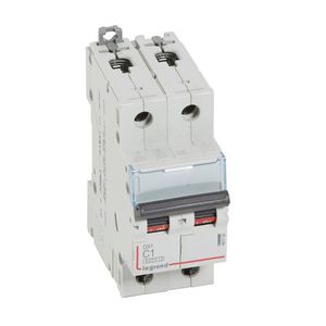 Installatieautomaat DX³ 6000A/10kA 2-polig C-karakteristiek 1A