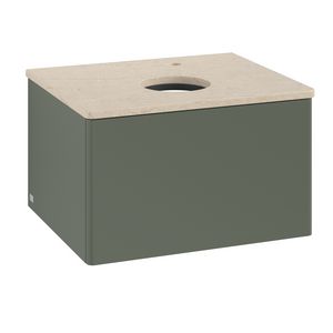 Wastafelonderkast Antao 600x360x500mm L.Green Matt Lacquer K29053HL
