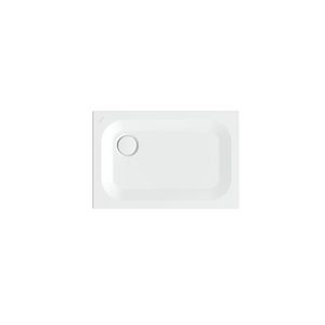 Douchebak geglazuurd staal BetteUltra 900×600×25mm wit AS antislip Sense afvoer Ø90mm