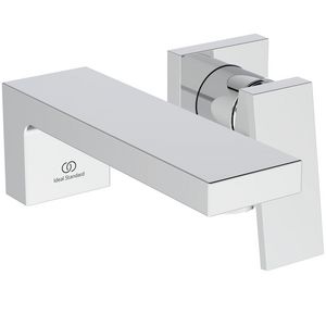 Wandmengkraan 5l/min m. uitloop 180mm 2 opbouwdelen chroom Extra