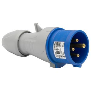 Stekker recht 230V 16A 4-polig IP44 P17 Tempra Pro