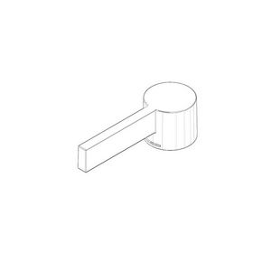 Greep Hendel 35x40x110mm chr