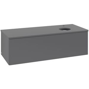 Wastafelonderkast Antao 1200x360x500mm Antr. Matt Lacquer L34050GK