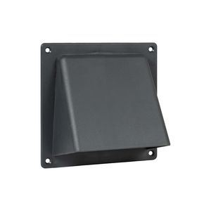 Universele gevelklep Ø100/125/110x54mm antraciet