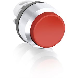 Drukknop niet terugverend rood